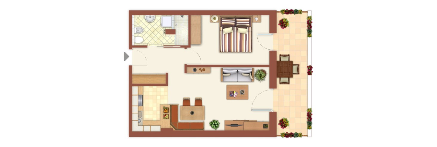 Pianta dell'appartamento vacanz, il chalet compatsch, al hubertus Fiè allo Sciliar - Alto Adige Pianta dell'appartamento vacanz, il chalet compatsch, al hubertus Fiè allo Sciliar - Alto Adige